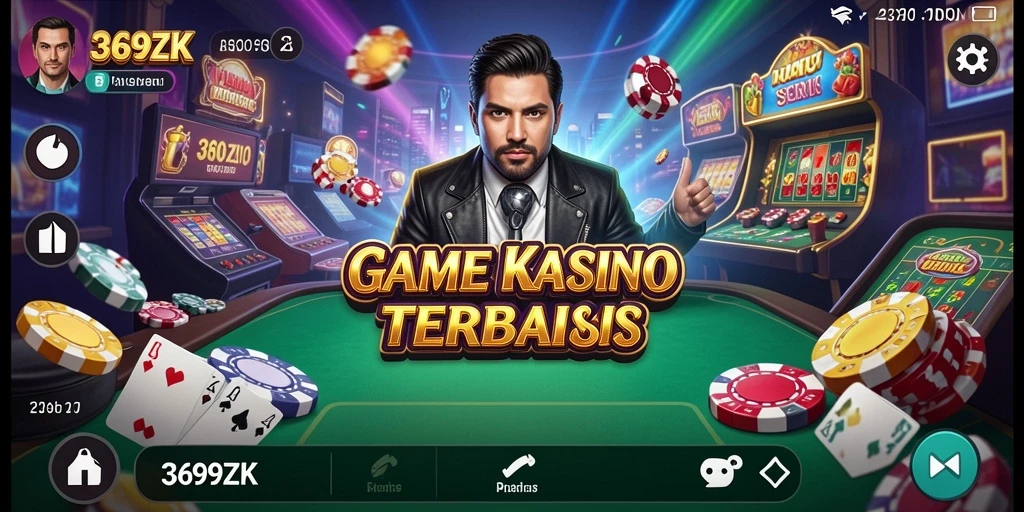 Tampilan menarik dari permainan Kasino di 369ZK.