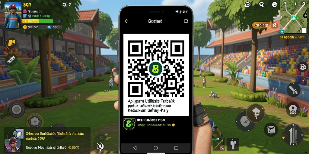 Screenshot utama 8QR menampilkan antarmuka aplikasi Utility yang ramah pengguna.