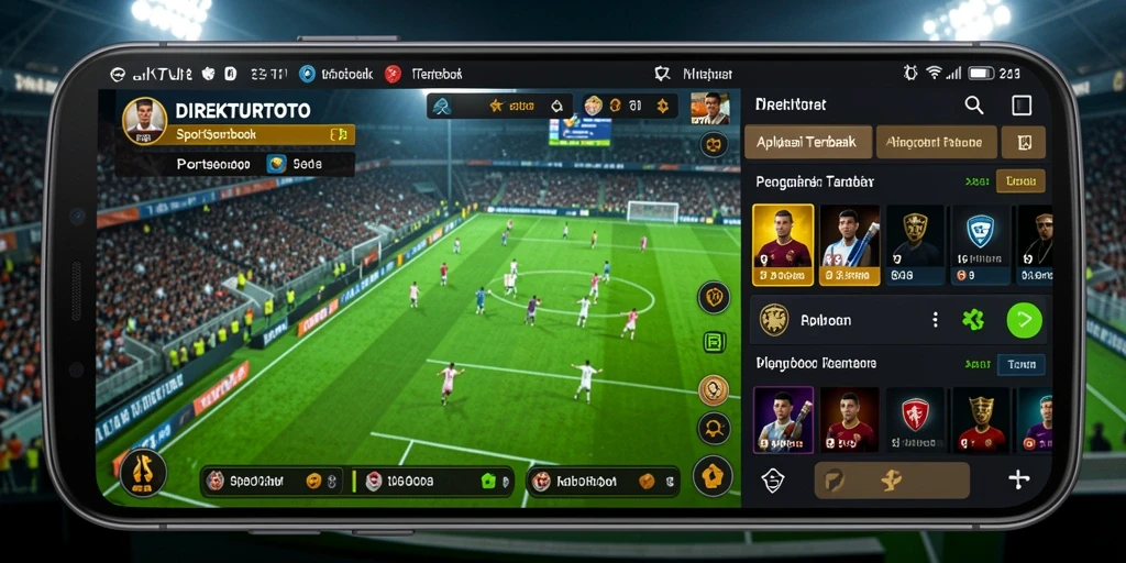 Tampilan screenshot gameplay Sportsbook DIREKTURTOTO yang menarik.
