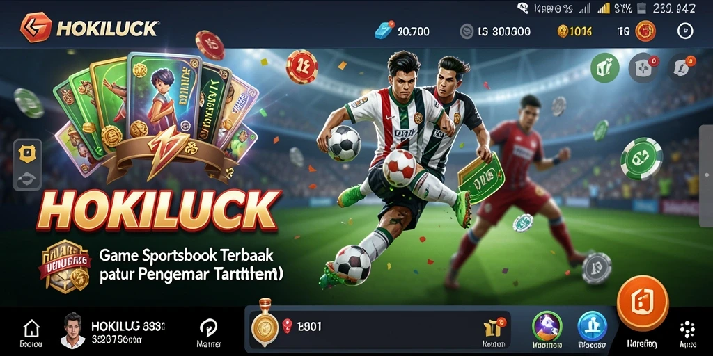 Tampilan gameplay HOKILUCK yang menarik dan interaktif.
