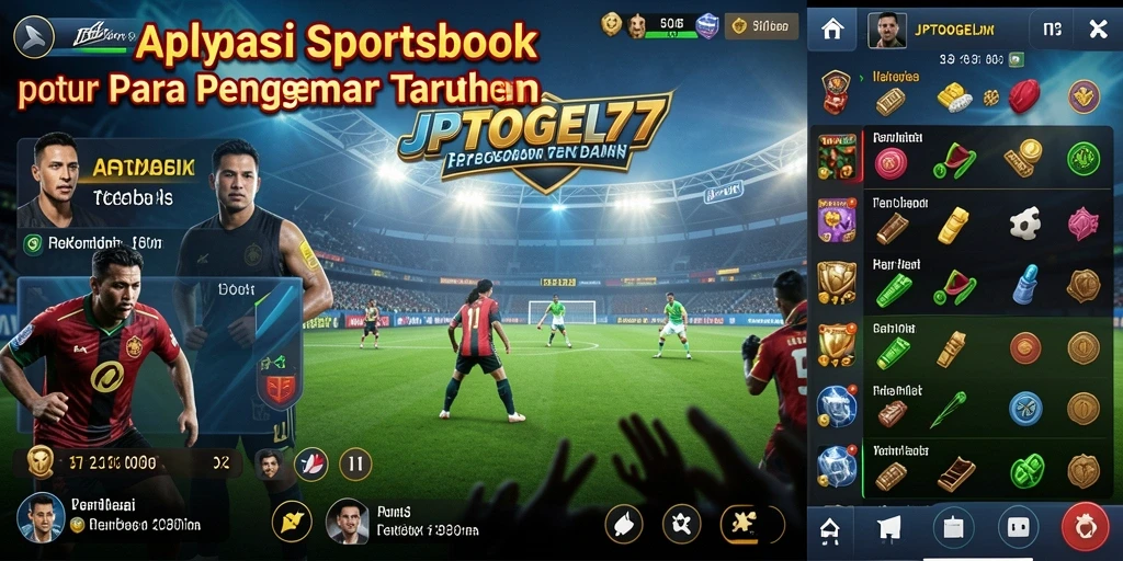 Gameplay menarik dari aplikasi sportsbook JPTOGEL77.