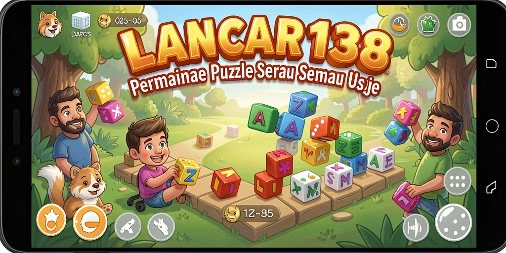Tampilan gameplay seru di LANCAR138 dengan berbagai puzzle menarik.