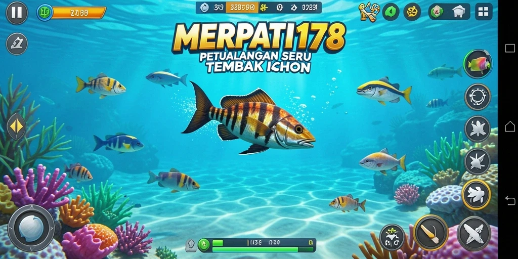 Tangkapan ikan yang menarik dalam gameplay MERPATI178.