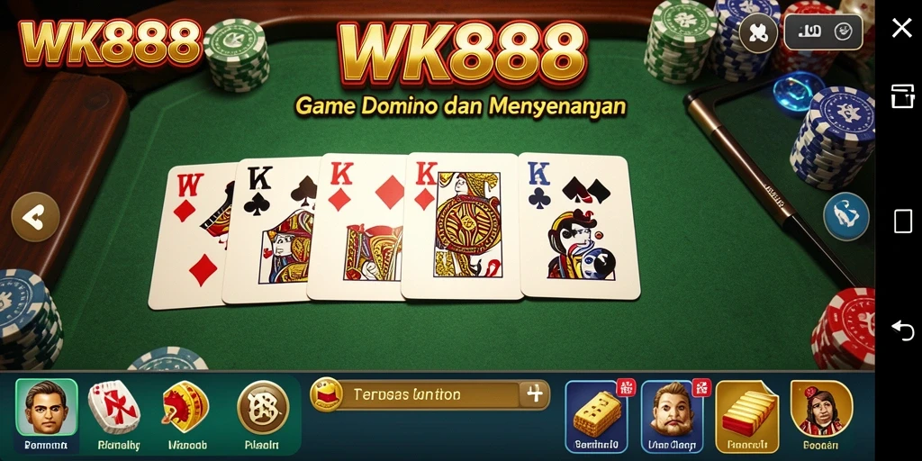 Tangkapan layar gameplay WK888 yang seru dan menarik.